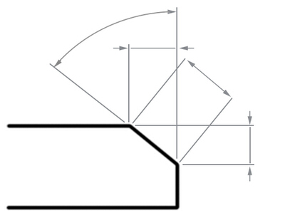 Steel Plate Chamfer Specification